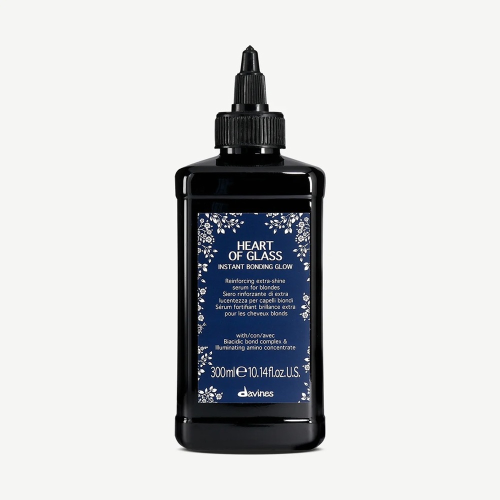 New Davines Blonde Instant Bonding Glow
Shine serum Heart of Glass
